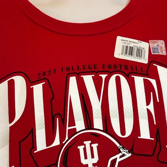 NWT 6 Pack Hanes Indiana T-Shirts Med, Lg, Xl - Picture 12 of 16